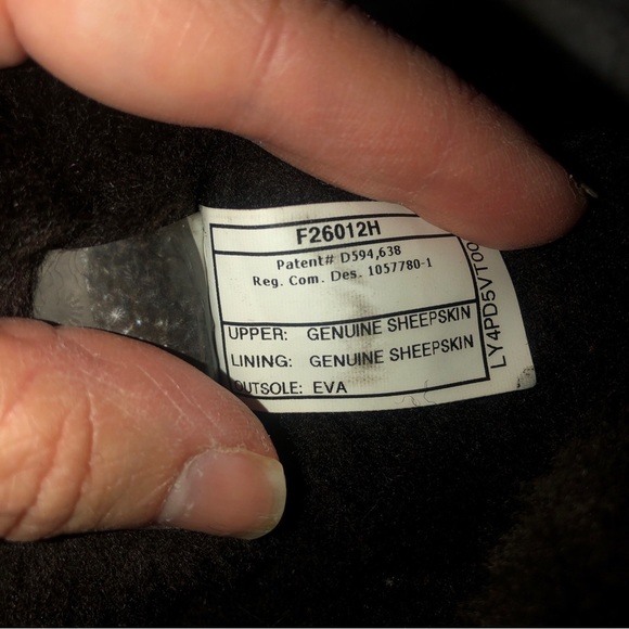 UGG Short II dark brown sz 6 - Picture 7 of 9